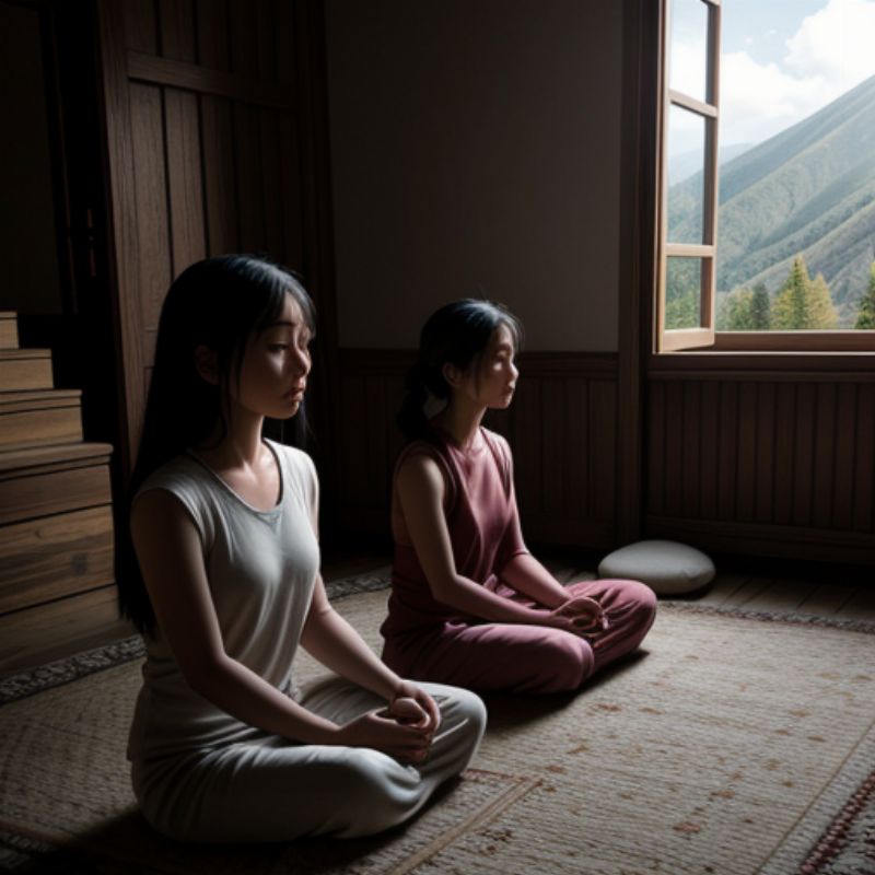 Tranquil Meditation at Gold Mountain