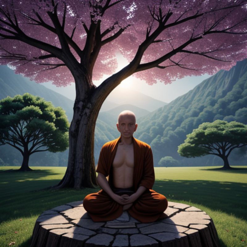 Meditation Under the Bodhi Tree