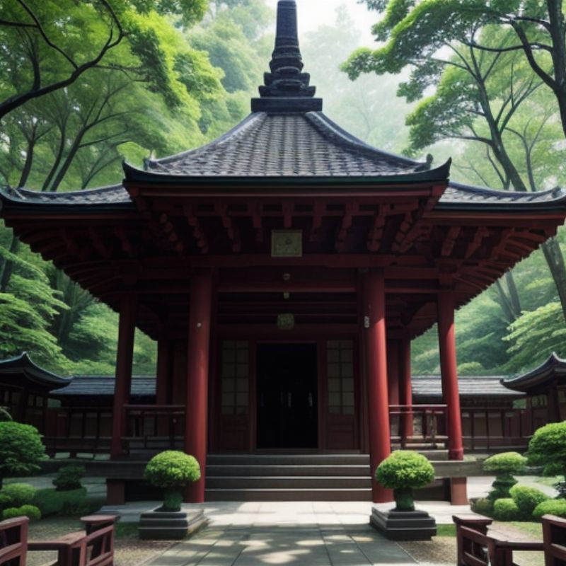 Tranquil Forest Temple